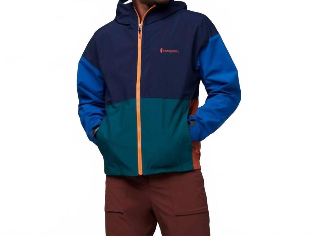 NEW COTOPAXI cielo rain jacket in maritime & pacific